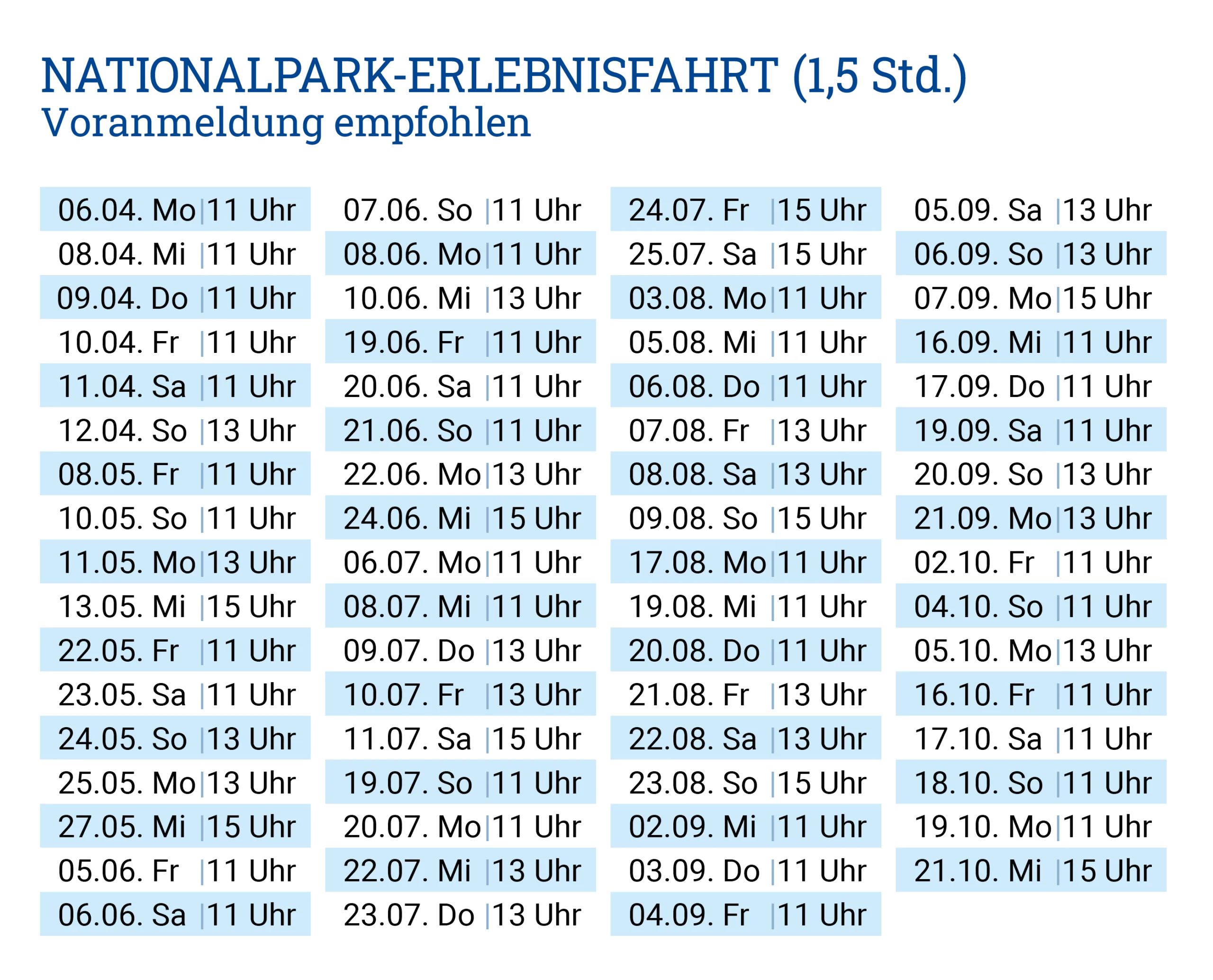 Reederei Warrings - Seehundfahrten