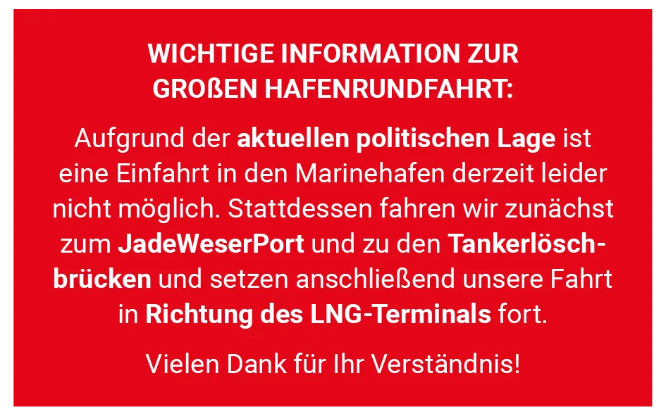 Reederei Warrings - Hafenrundfahrt